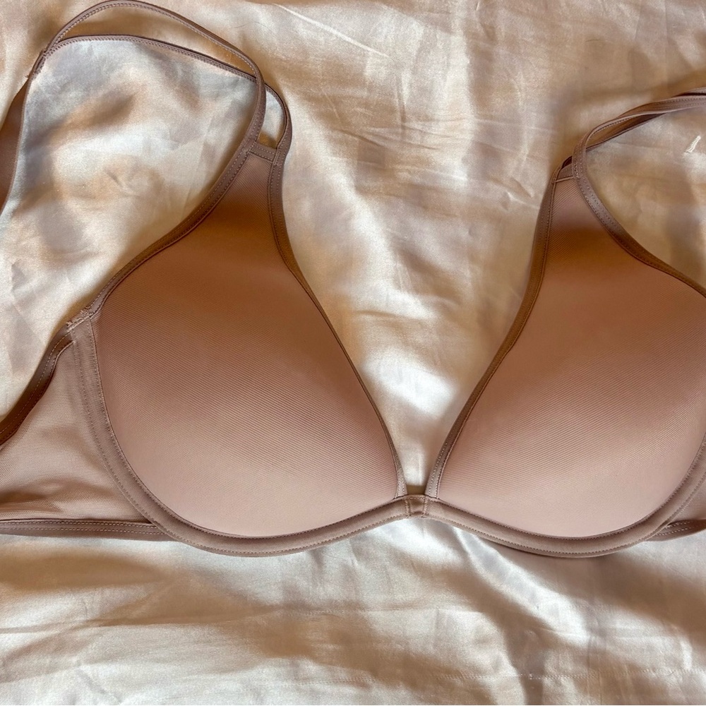 ThirdLove Bare Mesh Plunge Bra- Atmosphere